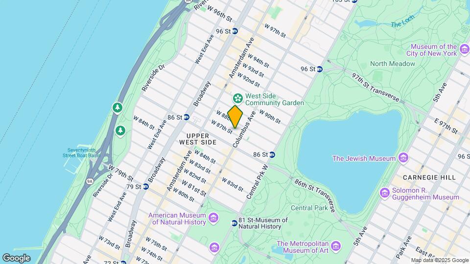 113 W 87th St Mapa y Detalles de la Ubicación