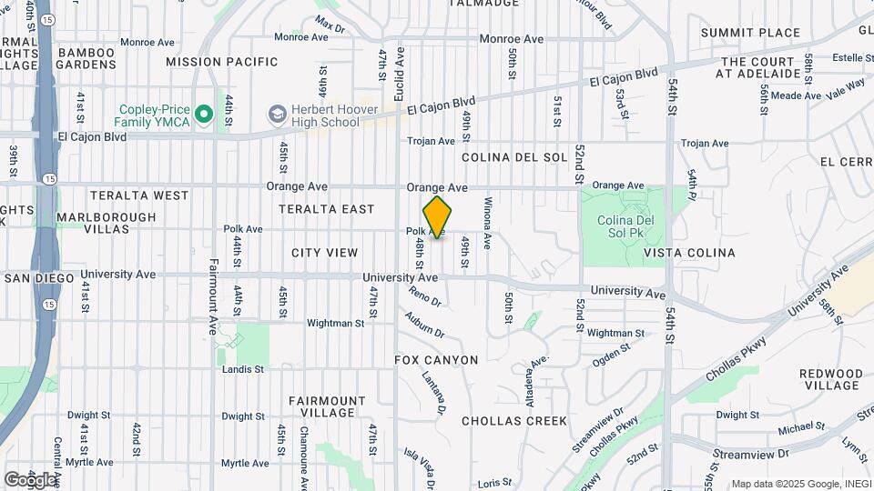 4066-4072 Estrella Ave Map and Location Details