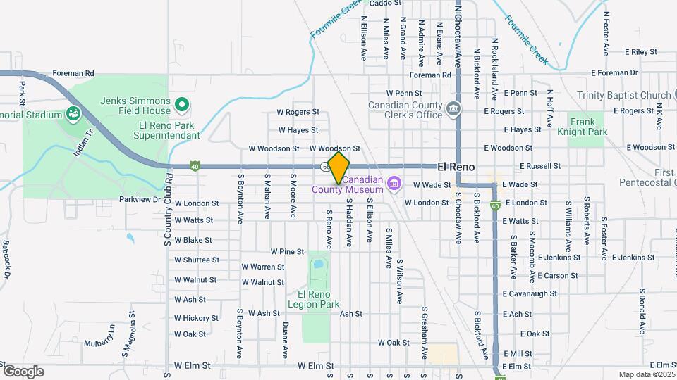 811 W Wade St Map and Location Details