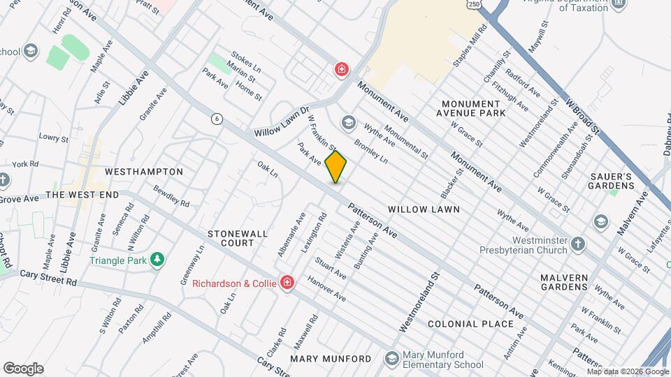 5004 Patterson Ave Map and Location Details