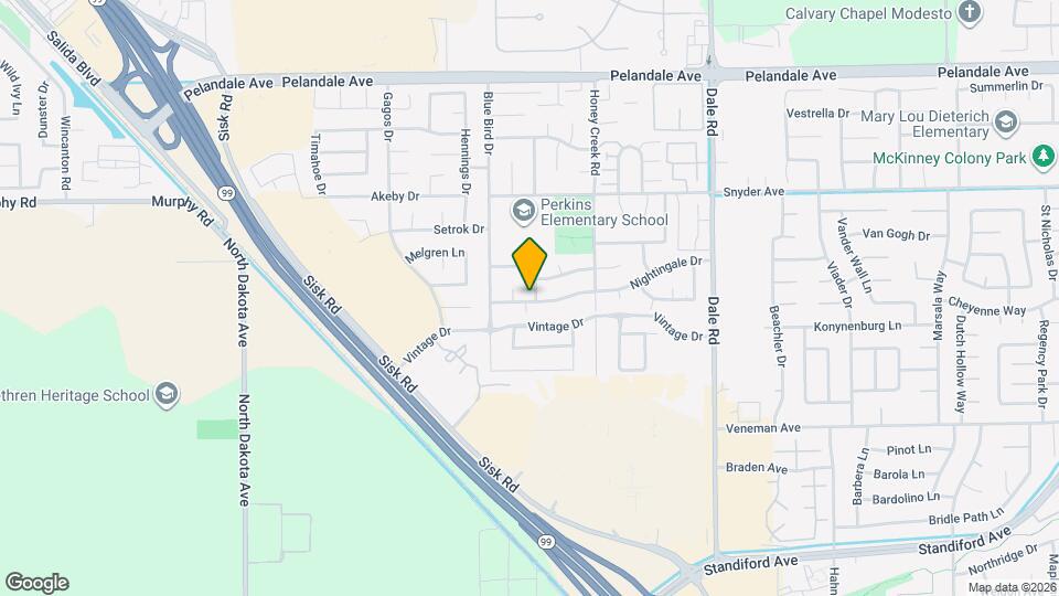 3100 Vintage Dr Mapa y Detalles de la Ubicación