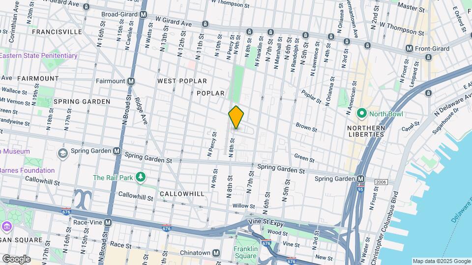 734 North Ter, Unit A Mapa y Detalles de la Ubicación