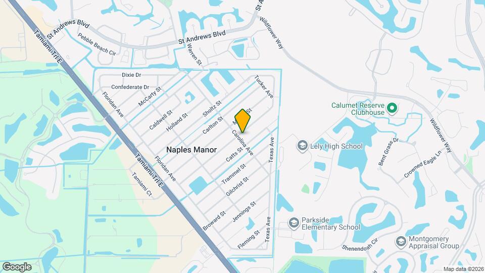 5402 Hardee St Map and Location Details