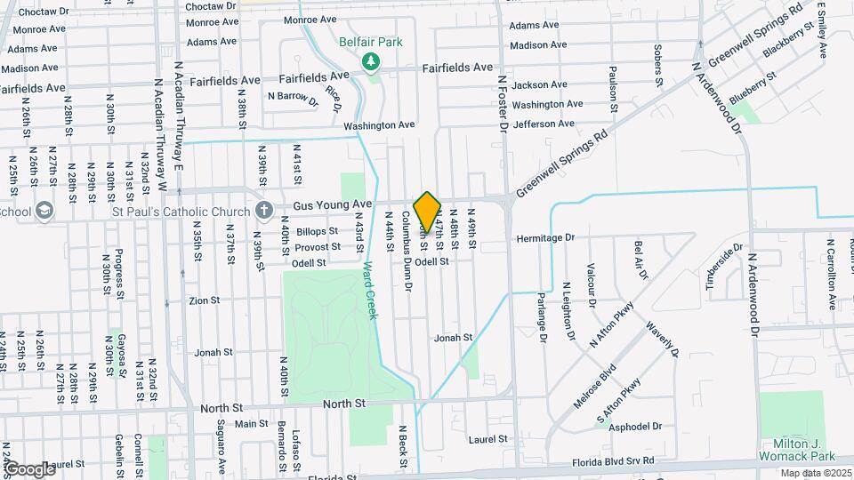 1304 N 46th St Map and Location Details