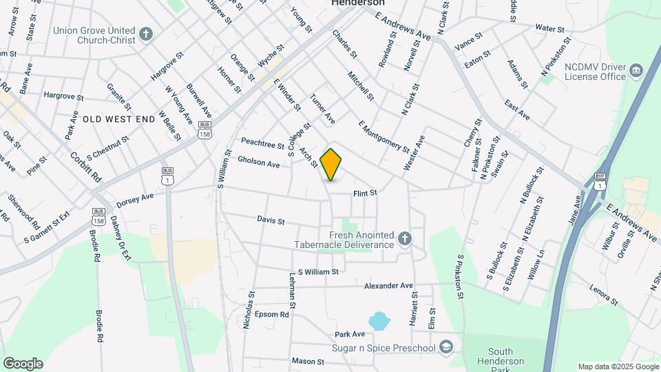 645-647 Arch St Mapa y Detalles de la Ubicación