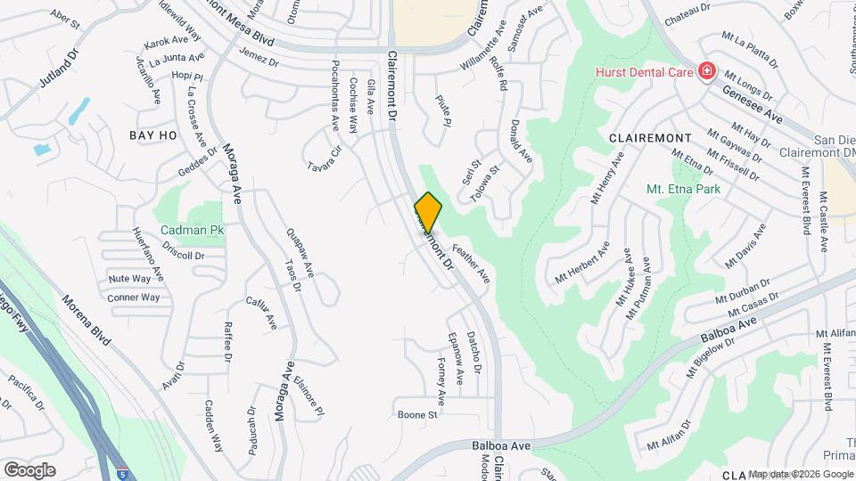 3982 Hiawatha Way Map and Location Details