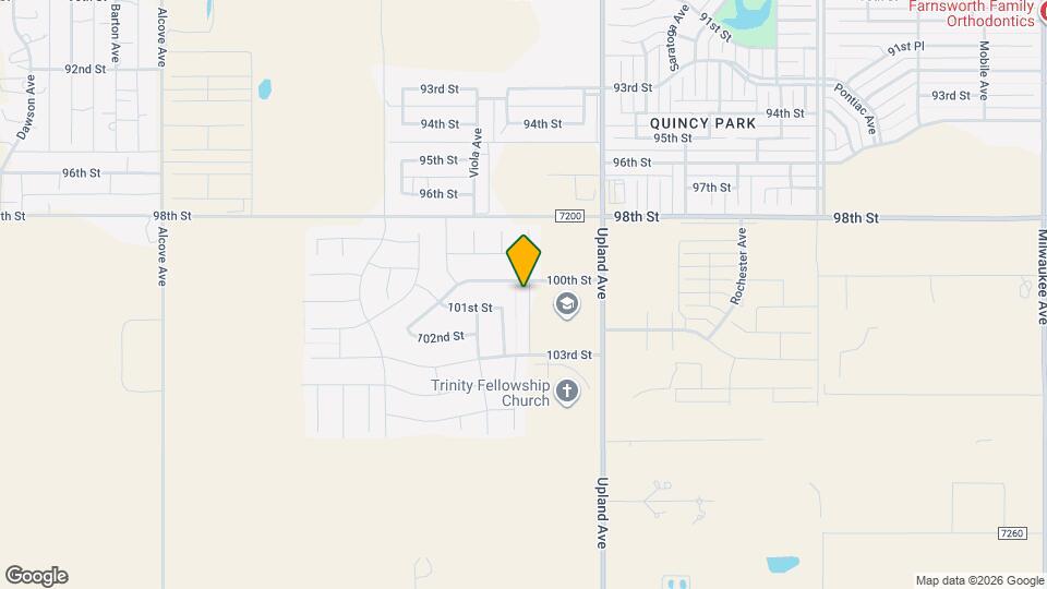 10006 Urbana Ave Map and Location Details