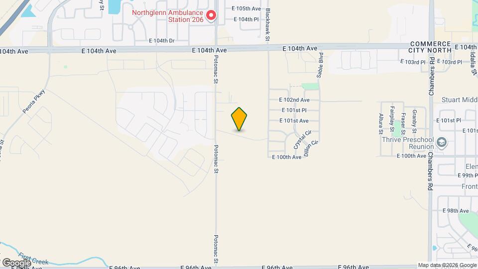 10064 Abilene St Mapa y Detalles de la Ubicación