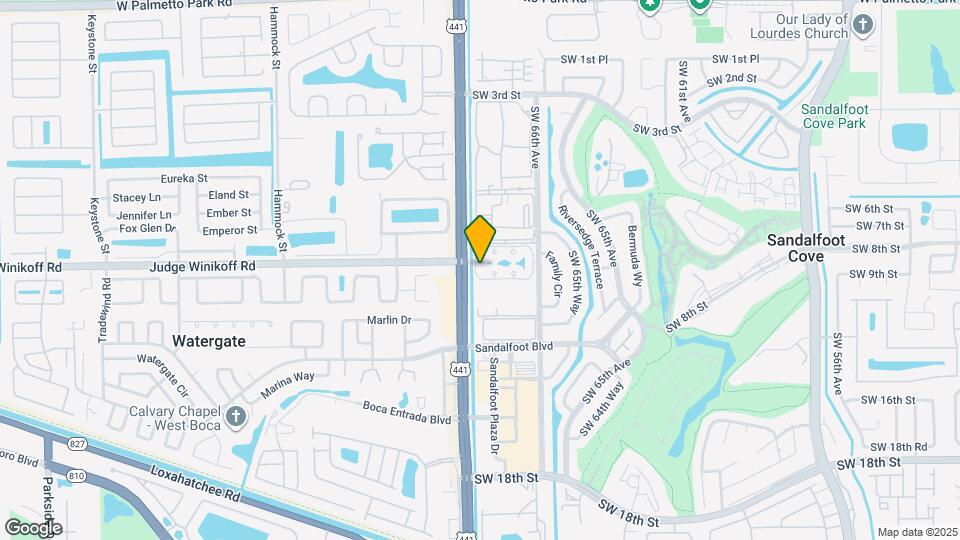 9927 Three Lakes Cir, Unit Rosewood Mapa y Detalles de la Ubicación