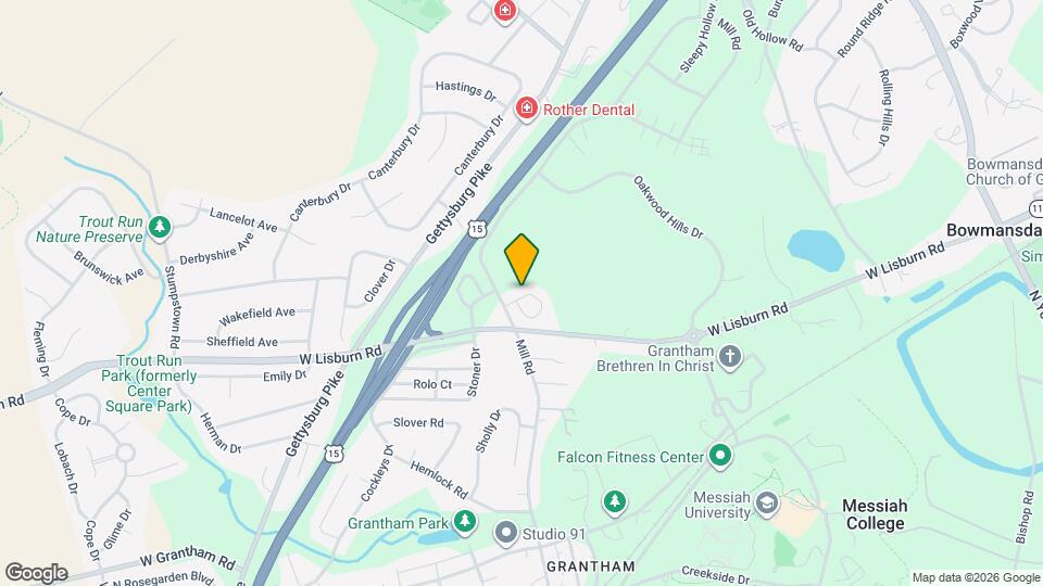 610 Colonial View Rd Map and Location Details