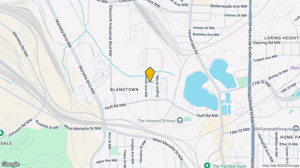 1330 Booth Ave NW Map and Location Details