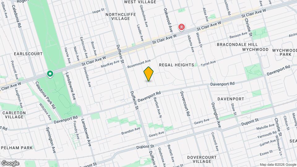 3 Northcliffe Blvd Map and Location Details