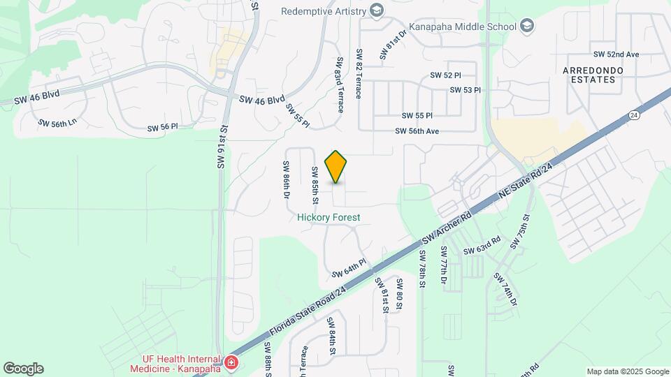 5977 SW 84th St Map and Location Details