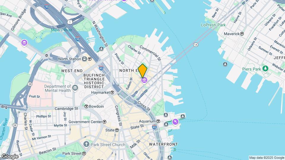 327 Hanover St Map and Location Details