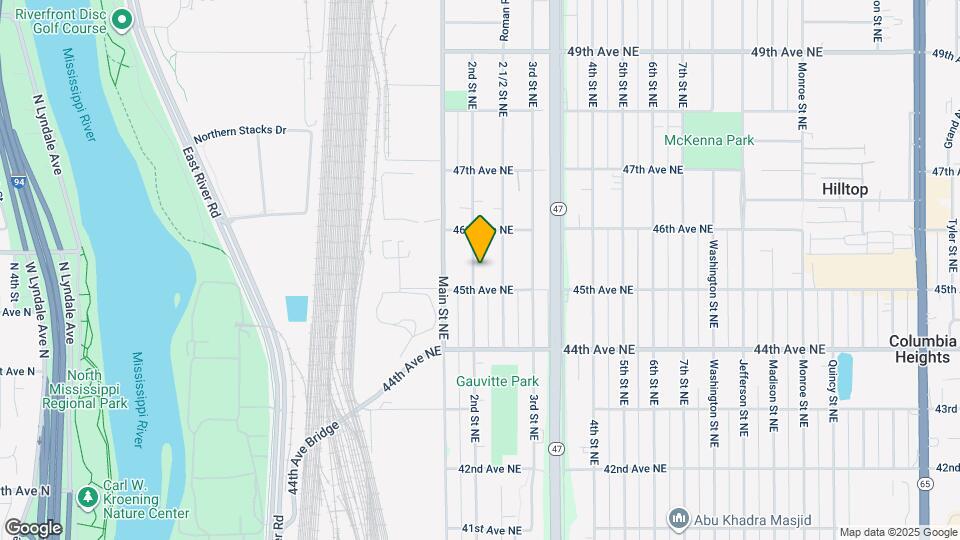 4531 2nd St NE Mapa y Detalles de la Ubicación