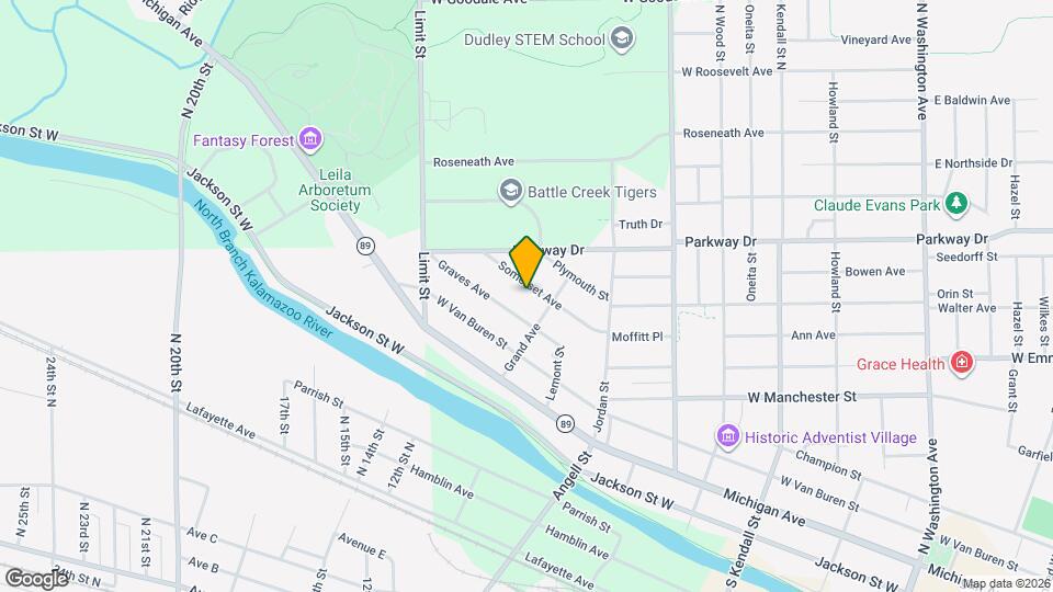 89 Somerset Ave Map and Location Details