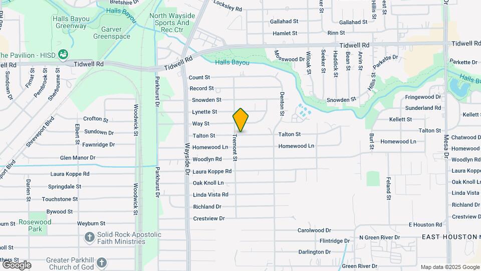 8106 Talton St Map and Location Details