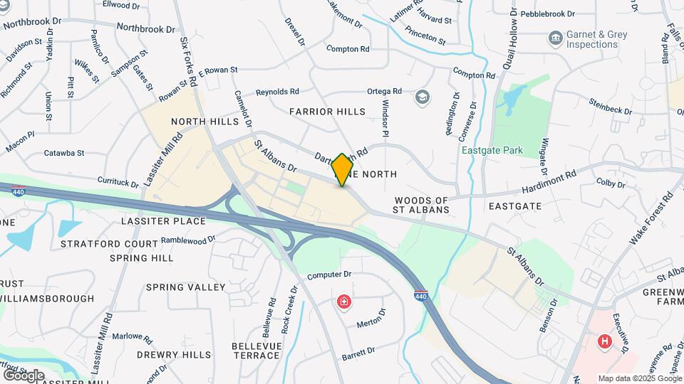 The Cardinal at North Hills Expansion Mapa y Detalles de la Ubicación