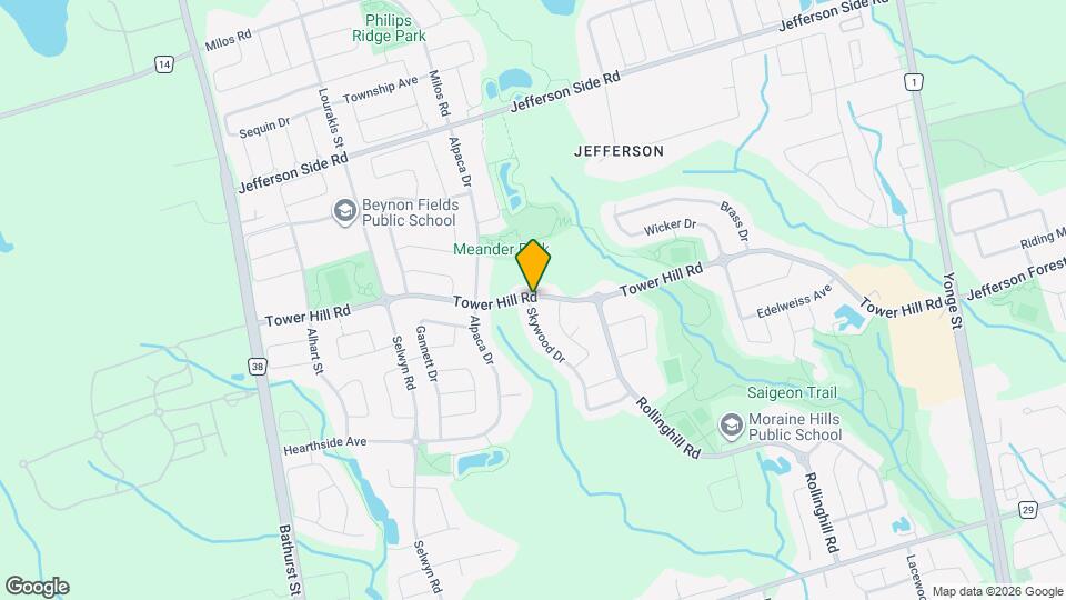 89 Skywood Dr Map and Location Details
