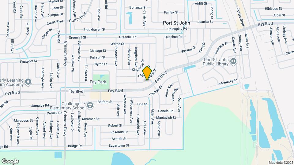 4423 Ponds Dr Map and Location Details