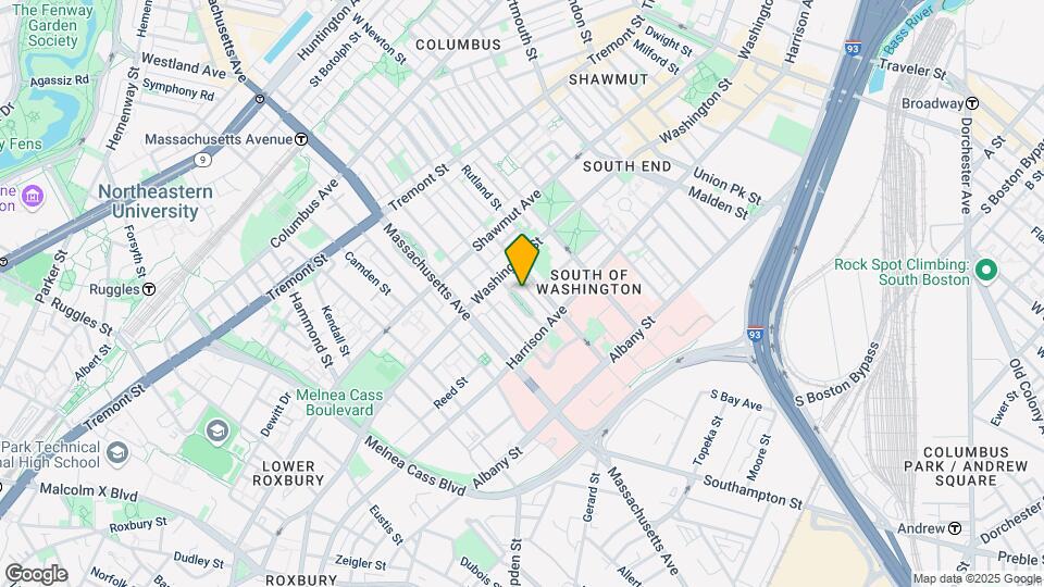 8 Worcester Sq, Unit 1 Map and Location Details
