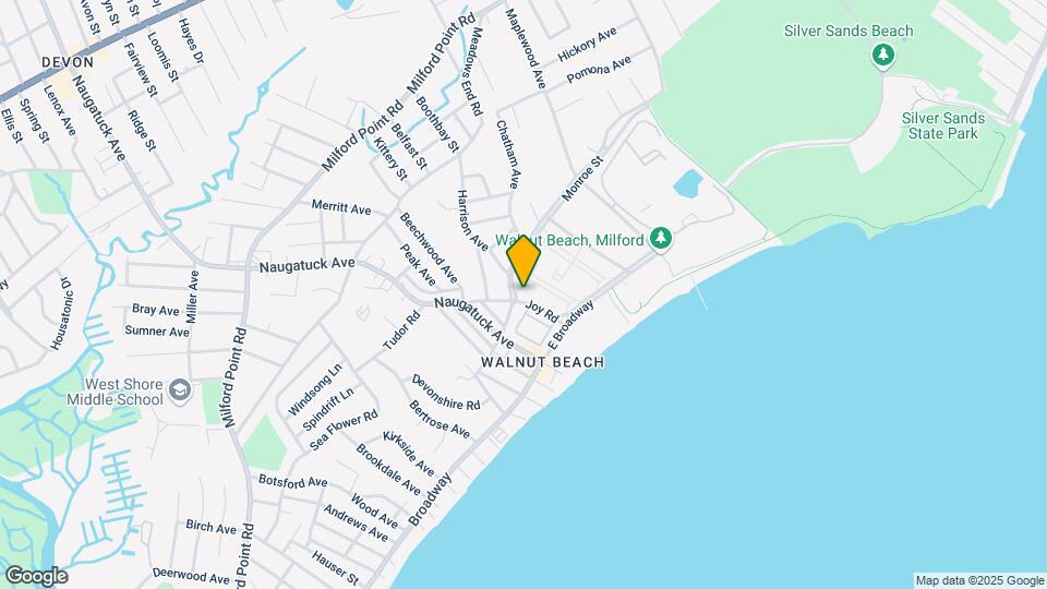 Milford Beach Apartments Map and Location Details