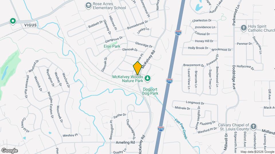 2657 McKelvey Rd Map and Location Details