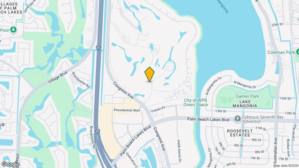 1701 Presidential Way, Unit A201 Map and Location Details