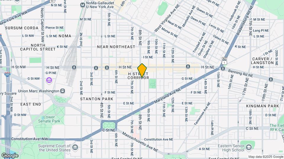 653 8th St NE, Unit 1 Mapa y Detalles de la Ubicación