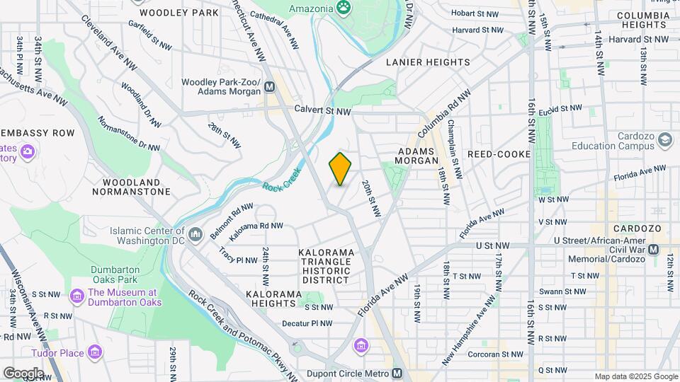 2314 Ashmead Pl NW Map and Location Details