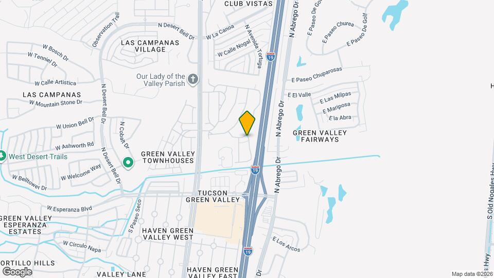 328 N Calle Del Chancero Mapa y Detalles de la Ubicación