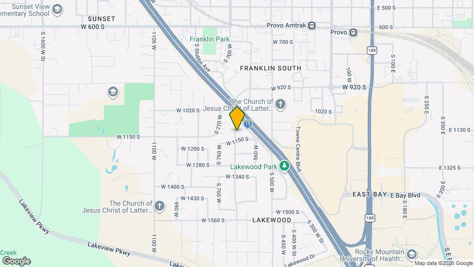 1101 S 680 W Map and Location Details