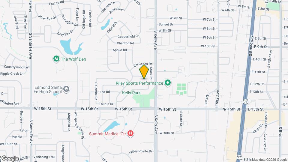 1011 W Gemini Rd Map and Location Details