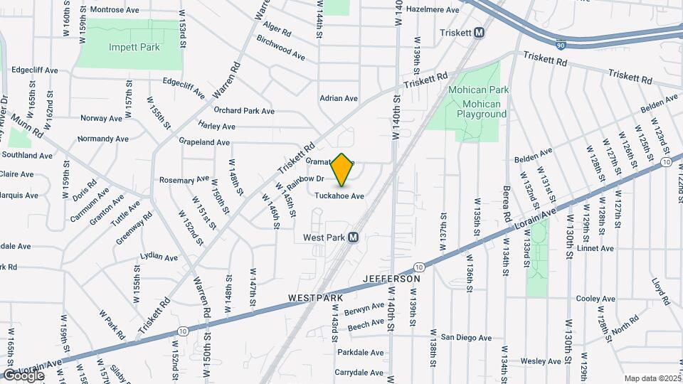 14218 Tuckahoe Ave Mapa y Detalles de la Ubicación