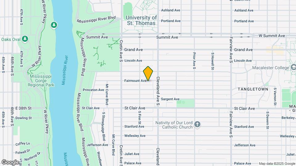 2092 Fairmount Ave Map and Location Details