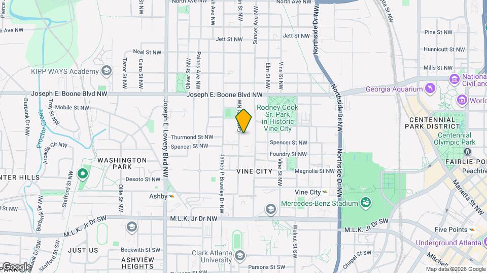 215 Griffin St NW Map and Location Details