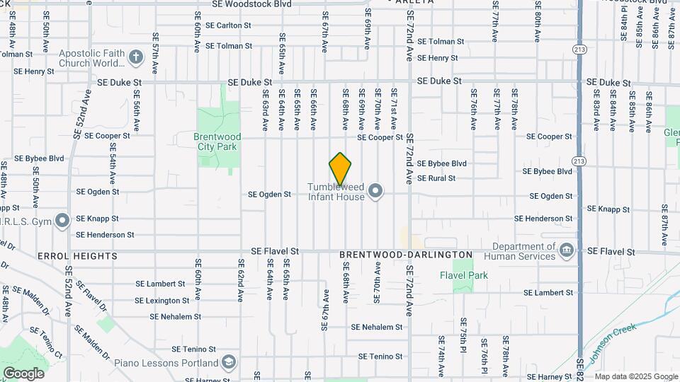 7137 SE 68th Ave Map and Location Details