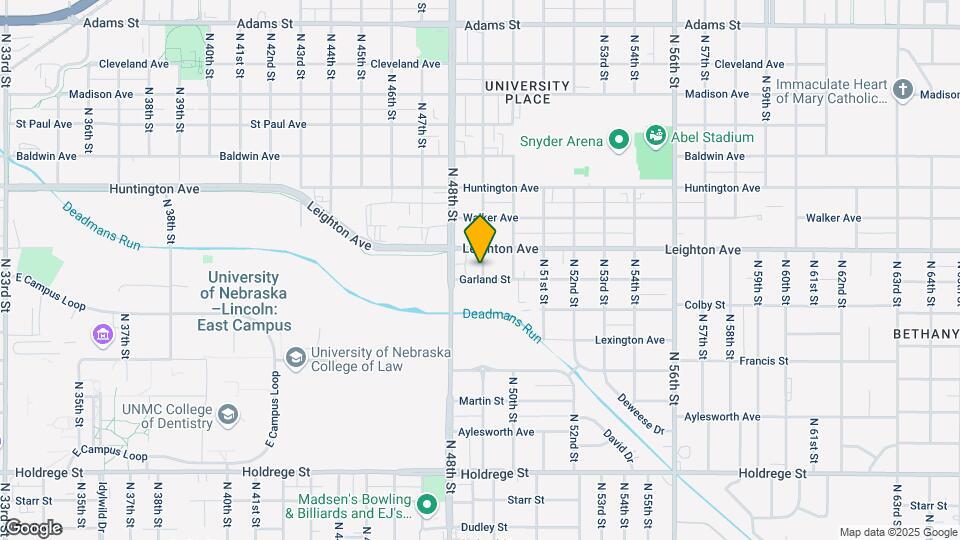 4850 Garland St Map and Location Details