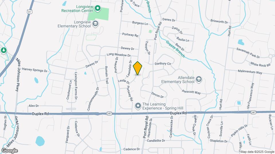 1940 Portway Rd Map and Location Details