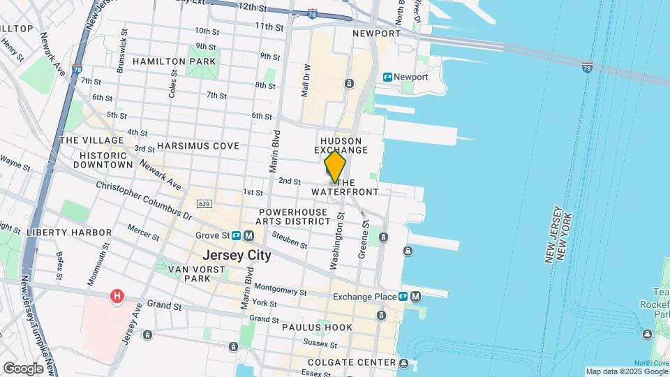 389 Washington St Map and Location Details