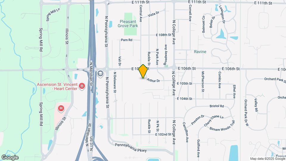 521 Arthur Dr Map and Location Details