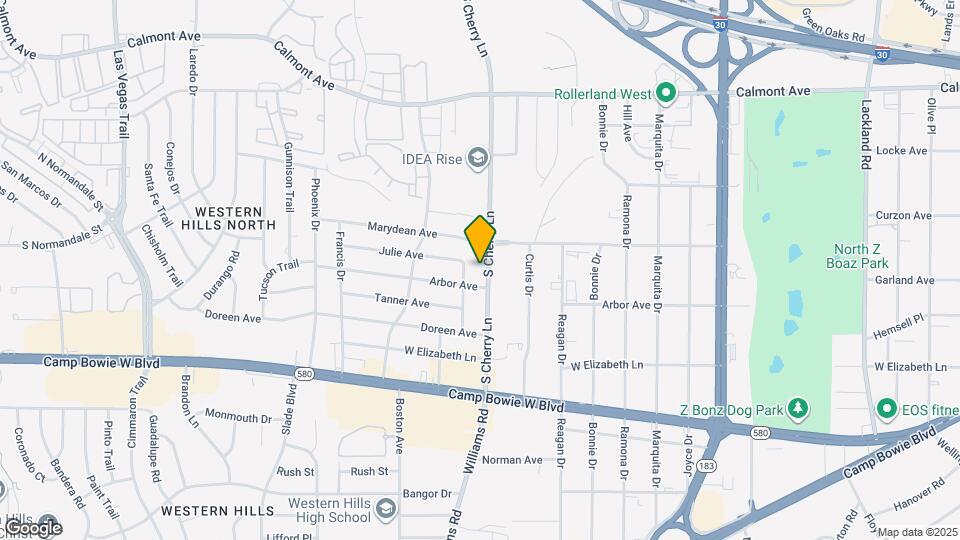 3124-3126 S Cherry Ln Map and Location Details