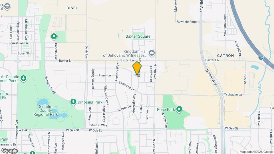 1857 Buckrake Ave Map and Location Details