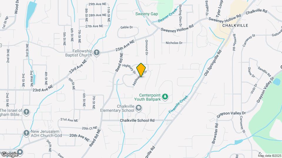 2319 Applewood Dr Map and Location Details