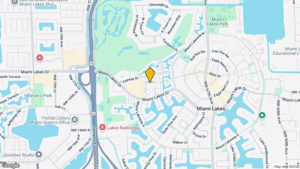 7230 Fairway Dr, Unit F15 Map and Location Details