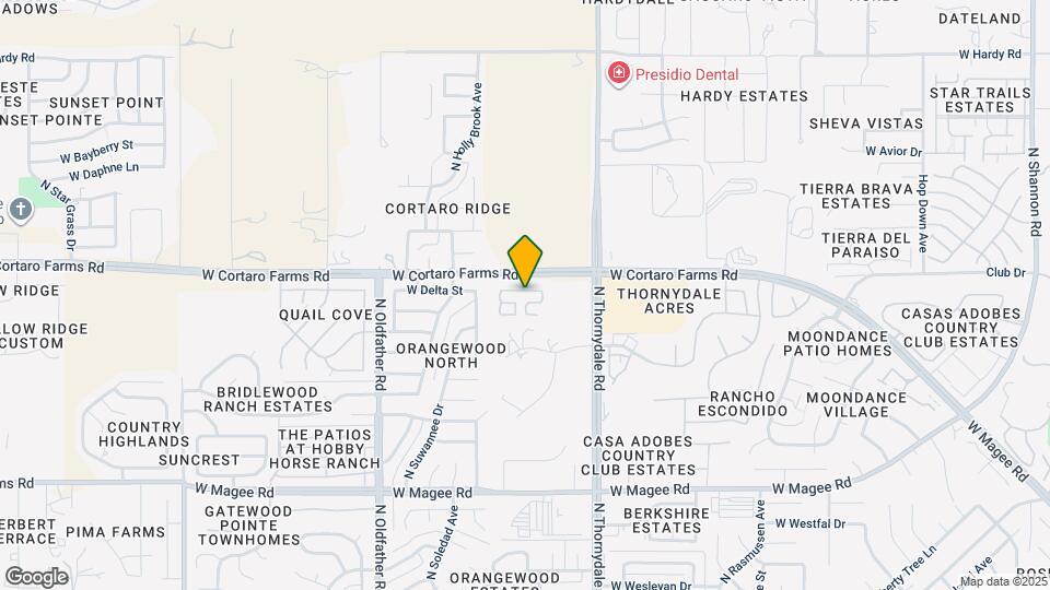 Cortland Las Casas Map and Location Details