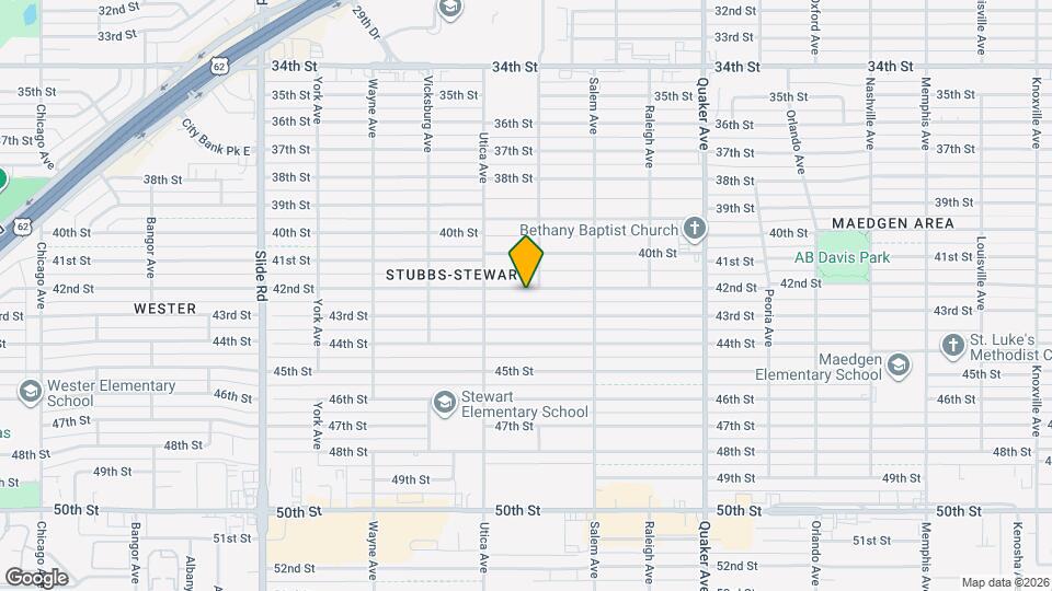 4707 42nd St Mapa y Detalles de la Ubicación