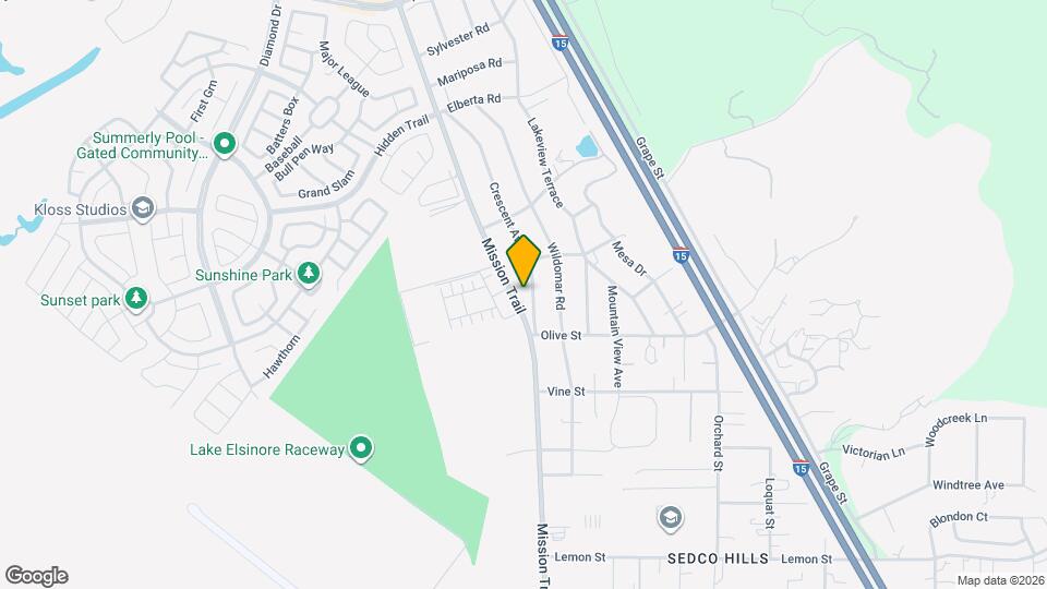 32870 Mission Trail Map and Location Details