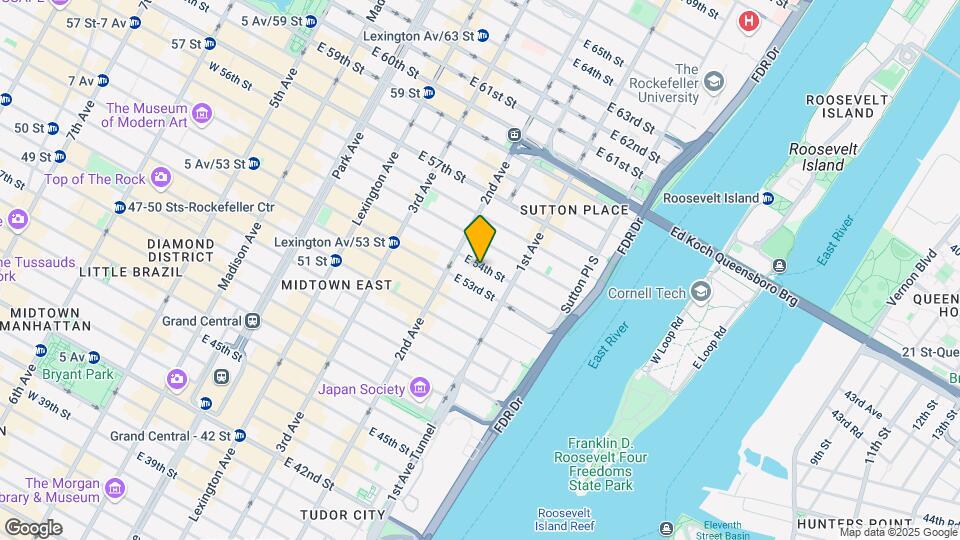 330 EAST 54TH STREET Map and Location Details