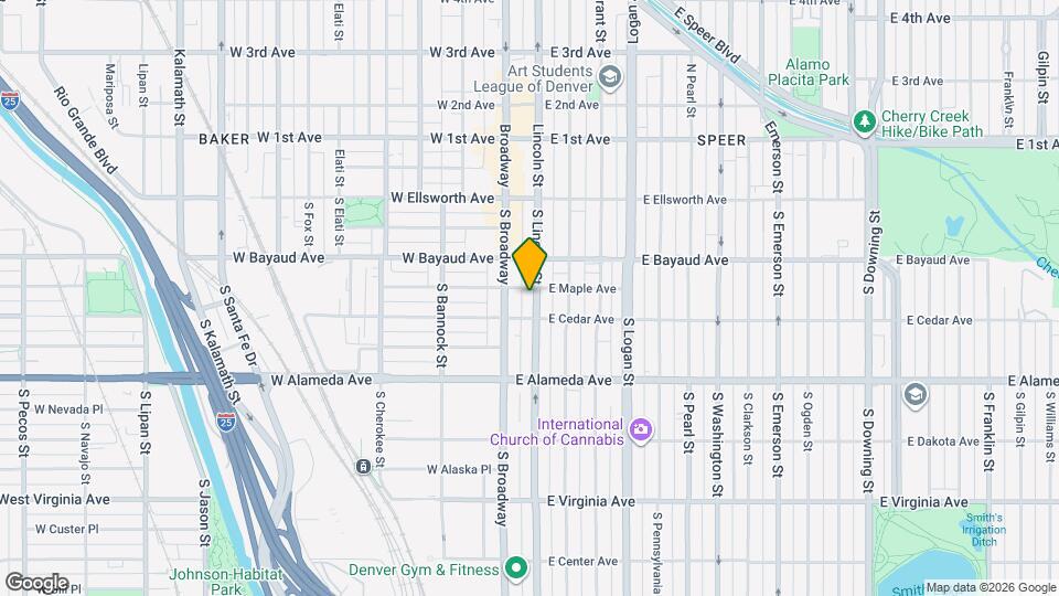 151 S Lincoln St Map and Location Details